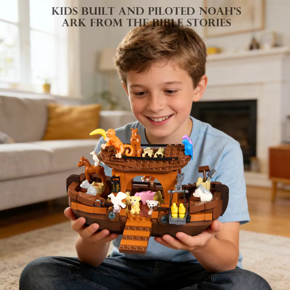 FaithGlow Noahs Arc Building Set